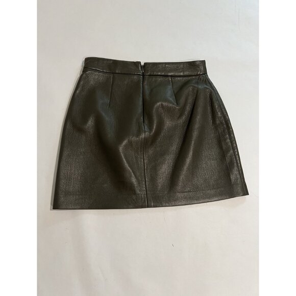 Aritzia Wilfred Patio Mini Skirt in Green - Picture 2 of 3